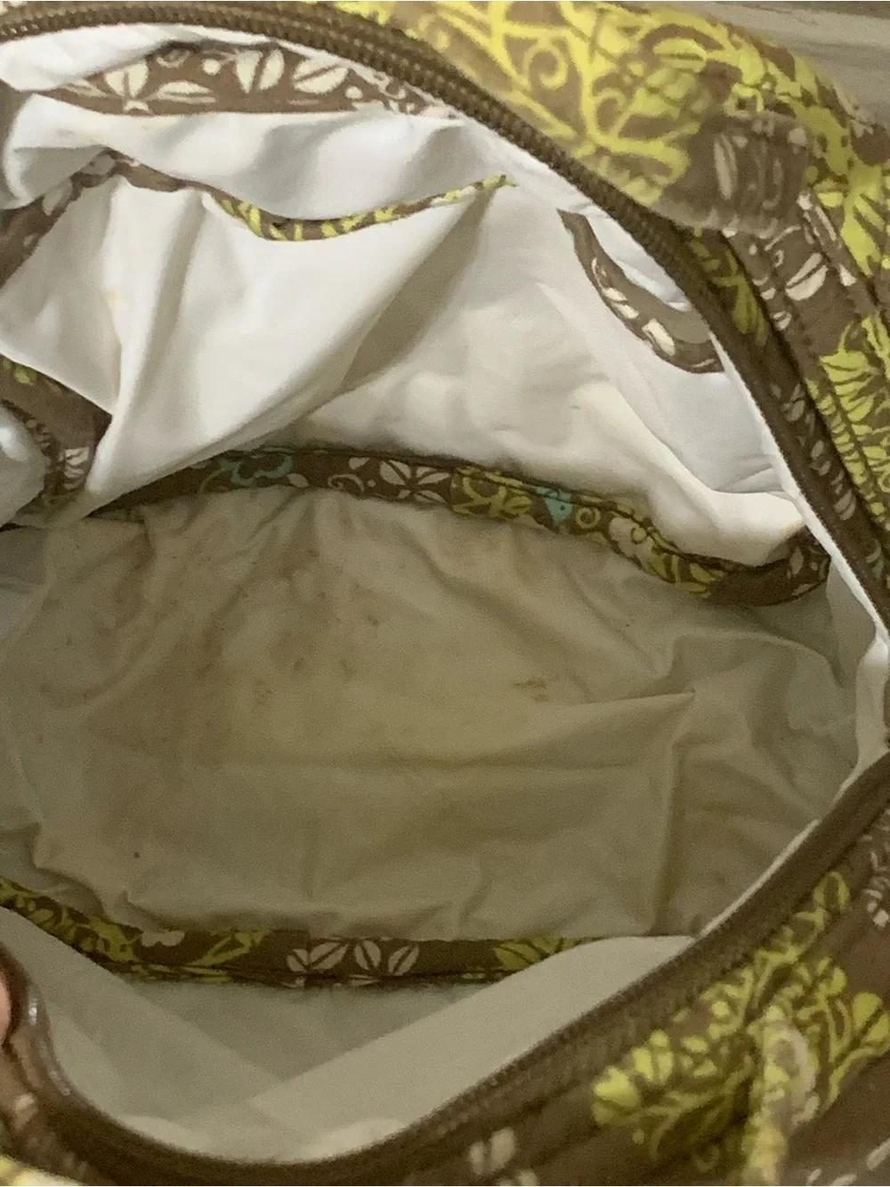 💎 Vera Bradley Sittin In A Tree Let’s Do Lunch Lunchbox Quilted Floral Print
